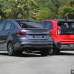 2022 Proton Iriz vs Persona facelifts – new Malaysian hatchback and sedan get compared side by side