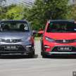 2022 Proton Iriz vs Persona facelifts – new Malaysian hatchback and sedan get compared side by side