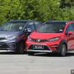 2022 Proton Iriz vs Persona facelifts – new Malaysian hatchback and sedan get compared side by side