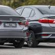 Honda City 2021 vs 2020 – new GN compared to old GM generation in Malaysia, a side-by-side gallery
