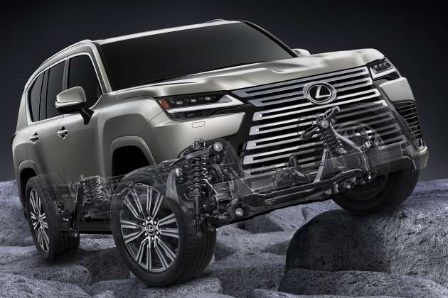 2022 Lexus LX revealed – based on new Land Cruiser with twin-turbo engines, 4-seater Executive model