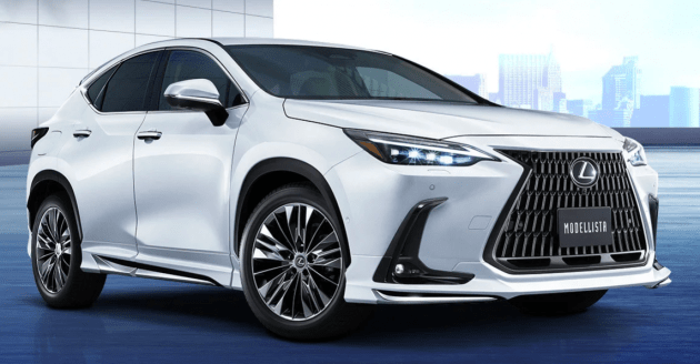Lexus NX 2022 dengan aksesori Modellista dan TRD