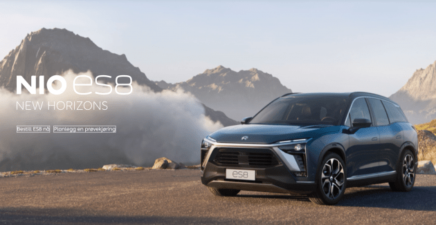 China’s Nio to enter Germany in Q4 2022 after successful Norway brand and ES8 electric SUV launch