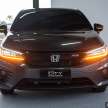 Honda City Hatchback 2021 dipamer di M’sia – warna baharu merah, kelabu, tempat duduk Ultra, Sensing