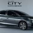 Honda City Hatchback 2021 dipamer di M’sia – warna baharu merah, kelabu, tempat duduk Ultra, Sensing
