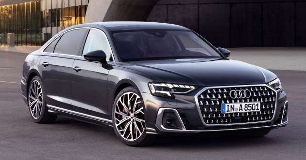 2022 Audi A8, S8 facelift – three petrol variants; diesel and PHEV to follow, extra-LWB A8 L Horch for China