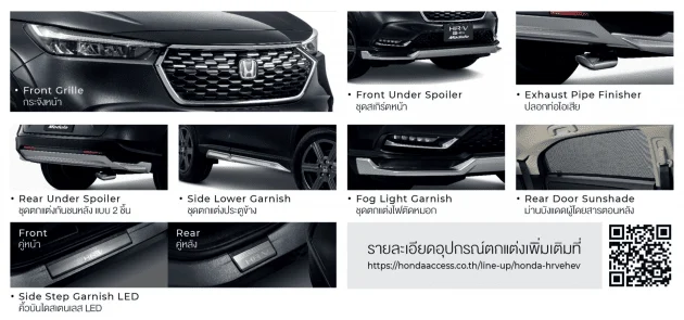 2022 Honda HR-V now in Thailand – e:HEV RS range topper, only hybrid for now, priced from under RM125k