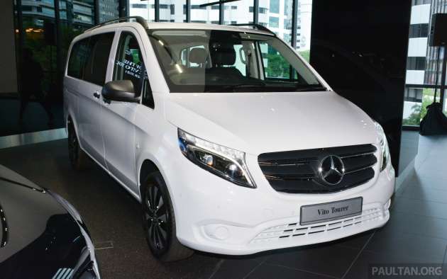 2022 Mercedes-Benz Vito Tourer facelift launched in Malaysia – 2.0L turbo petrol; 10-seat MPV; fr RM342k