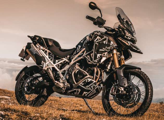 2022 Triumph Tiger 1200 official prototype photos
