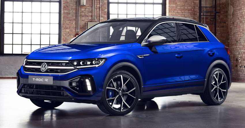 2022 Volkswagen T-Roc facelift debuts – revised exterior; interior gets tablet-style infotainment display 1378154