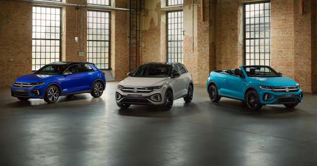 2022 Volkswagen T-Roc facelift debuts – revised exterior; interior gets tablet-style infotainment display