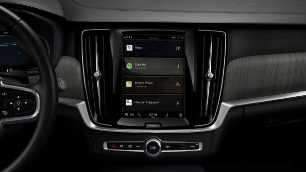 Volvo S90 2022 di M’sia bakal dapat Android Auto OS?