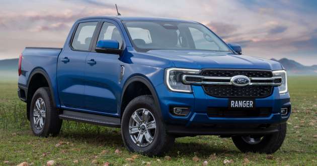 Ford Ranger XL, XLT 2022 dilancarkan di Thailand — XLT kini dengan AEB, harga bermula RM71k-RM121k