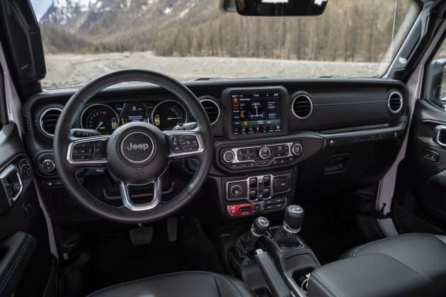 2022 Jeep Wrangler 4xe in Europe – PHEV only, petrol variants dropped; updated ADAS and equipment