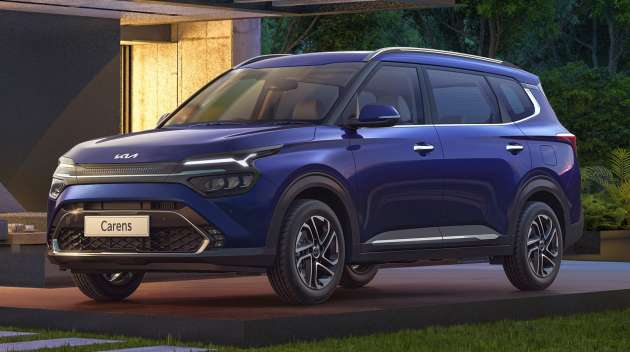 Kia Carens 2022 diperkenalkan di India – gaya SUV; tiga-barisan tempat duduk, dua bentangan konfigurasi