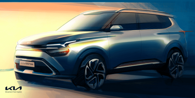 Kia Carens 2022 akan muncul di India 16 Disember ini