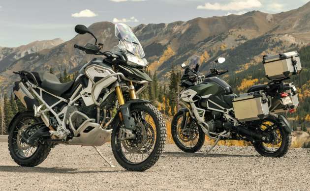 2022 Triumph Tiger 1200 adventure-touring range released – GT and Rally versions, five models