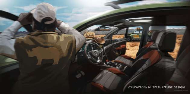 All-new Volkswagen Amarok teased, to debut in 2022