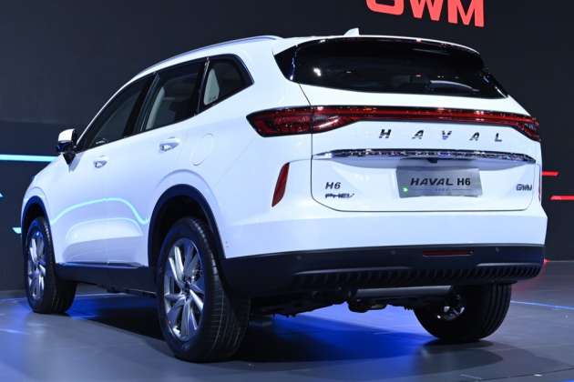 Haval H6 Plug-in Hybrid shown in Thailand: electrified 1.5L turbo, 326 hp, 530 Nm, 201 km electric range!