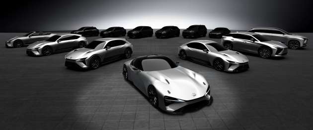 New Lexus RX, TX, CT and hydrogen sedan teased?