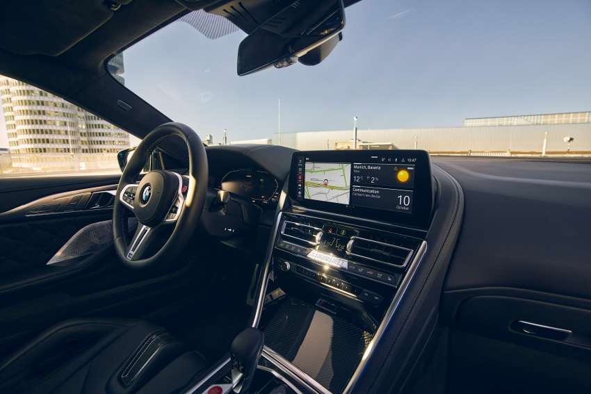 2022 BMW M8 Competition range updated – 12.3-inch infotainment touchscreen; 625 PS 4.4L twin-turbo V8 1409996
