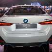 2022 BMW i4 eDrive40 EV previewed in Malaysia – 340 PS and 430 Nm, 590 km range, well under RM300k?