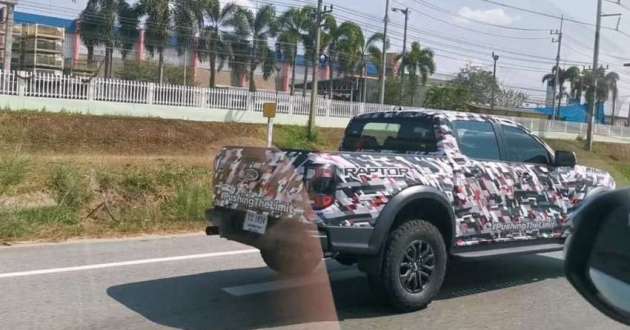 Ford Ranger Raptor 2023 sedang diuji di Thailand