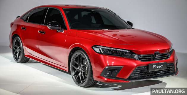 2023 Honda Civic in Malaysia – prices up by RM1,200 for all three petrol variants, e:HEV RS unchanged