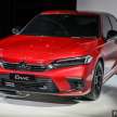 2025 Honda Civic FE facelift revealed in the US – less forehead, bigger grilles, market launch this summer