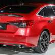 2023 Honda Civic in Malaysia – prices up by RM1,200 for all three petrol variants, e:HEV RS unchanged