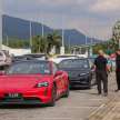 Shell Recharge EV fast charging tested in Malaysia – 180 kW of DC power in a Porsche Taycan in Tangkak!