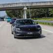Shell Recharge EV fast charging tested in Malaysia – 180 kW of DC power in a Porsche Taycan in Tangkak!