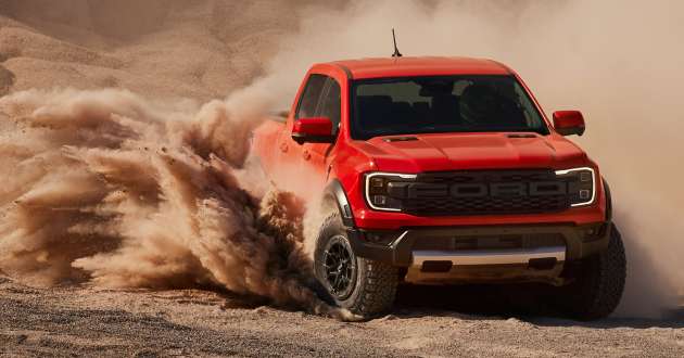 2023 Ford Ranger Raptor 3.0 petrol V6 is RM19k or 8% more expensive than old 2.0 turbodiesel in Australia