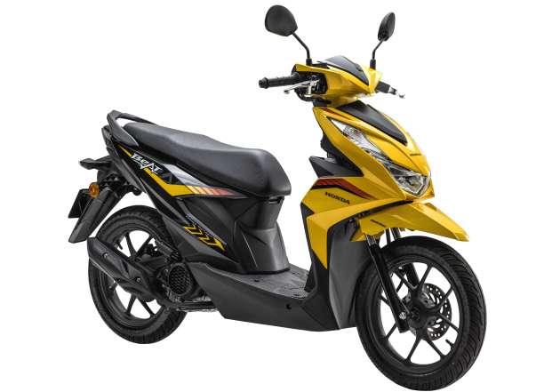 2022 Honda BeAT new colours for Malaysia, RM5,765