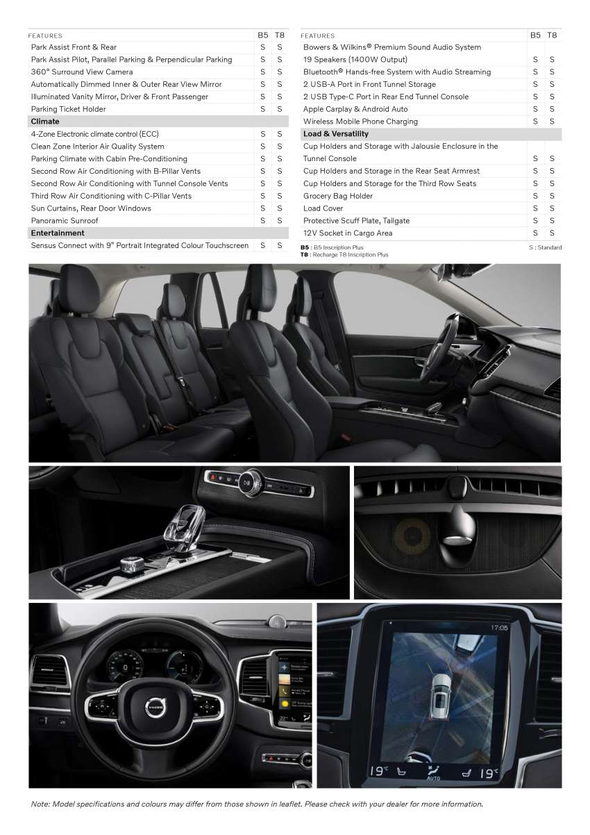 2022 Volvo XC90 B5 AWD Inscription Plus launched in Malaysia – mild hybrid SUV with 249 PS; from RM387k 1417353
