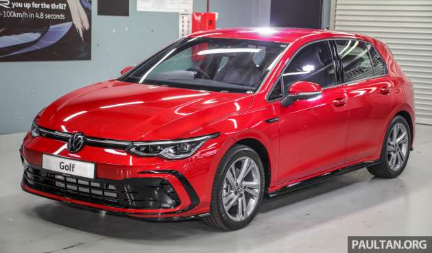 Volkswagen Golf R-Line Mk8 2022 di M’sia – 1.4L TSI, 150 PS/250 Nm, kawalan suara pintar; dari RM170k