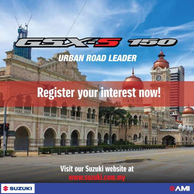Suzuki Malaysia opens bookings for Suzuki GSX-S150