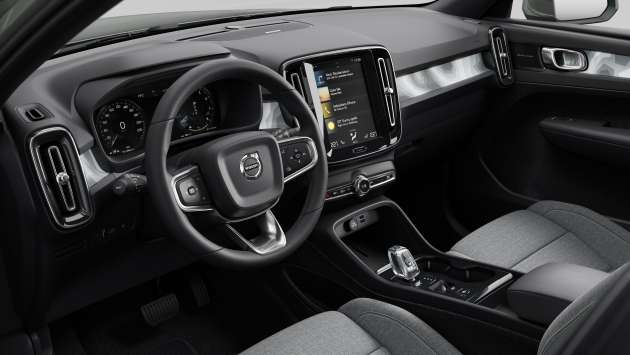 Volvo XC40 facelift kini di Eropah – muka seiras C40, OS berasaskan Android, varian Recharge P6 baharu