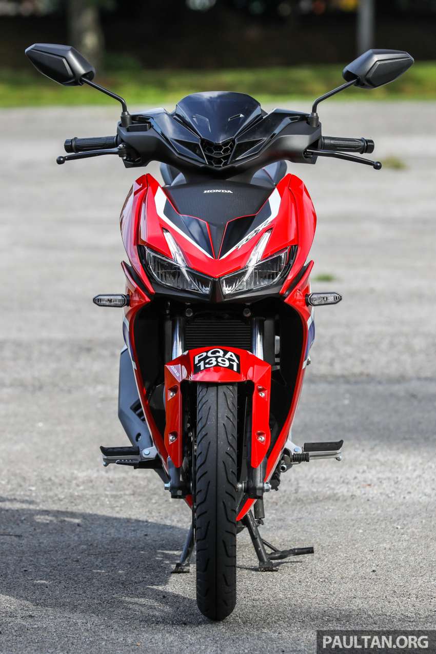 2022 Honda RS-X vs Yamaha Y16ZR Malaysian review 1429568
