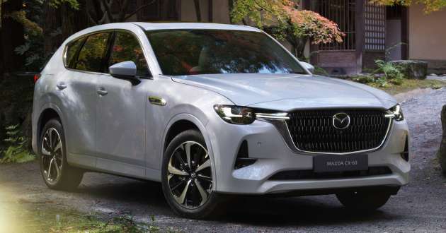 Mazda CX-60 – SUV PHEV mewah, 327 PS/500Nm; versi 6-silinder sebaris RWD menyusul selepas ini