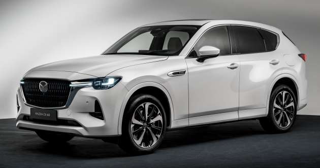 2022 Mazda CX-60 debuts – brand’s first PHEV with 327 PS, 63 km EV range; six-cylinder engines later