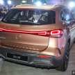 2022 Mercedes-Benz EQA250 AMG Line launched in Malaysia – 190 PS, 429 km EV range; priced fr RM278k