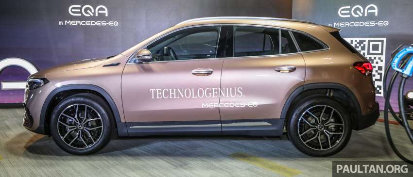 2022 Mercedes-Benz EQA250 AMG Line launched in Malaysia – 190 PS, 429 km EV range; priced fr RM278k 1427568
