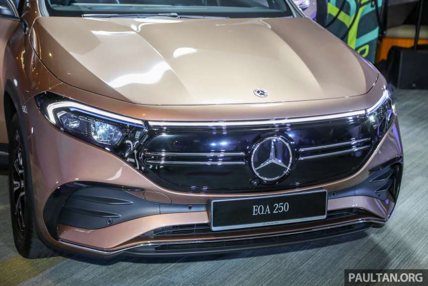 2022 Mercedes-Benz EQA250 AMG Line launched in Malaysia – 190 PS, 429 km EV range; priced fr RM278k 1427569