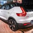 2022 Volvo XC40 Electric priced at RM262k in Malaysia – CKD, 418 km range, 408 PS, 660 Nm, 0-100 in 4.9 sec