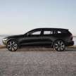 2023 Volvo S60, V60 revealed – no more R-Design, tailpipes; PHEVs get bigger battery and 90 km range