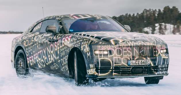 Rolls-Royce Spectre concludes winter testing – 25% of 2.5 million km testing programme done; 2023 launch