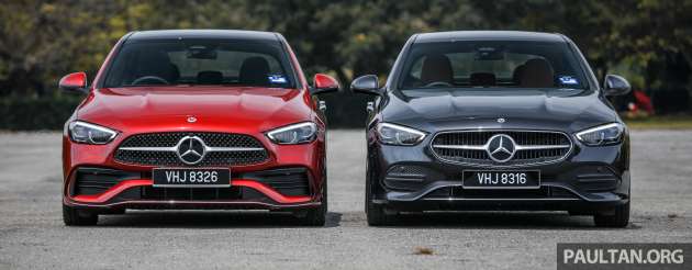 2022 W206 Mercedes-Benz C200 Avantgarde vs C300 AMG Line in Malaysia: which C-Class should you buy?