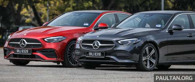 2022 W206 Mercedes-Benz C200 Avantgarde vs C300 AMG Line in Malaysia: which C-Class should you buy?