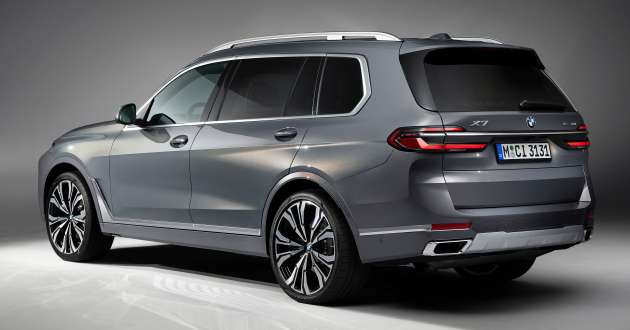 2023 BMW X7 facelift – G07 LCI gets split headlights, illuminated grille, 23-inch wheels, mild hybrid engines